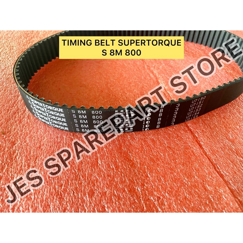 TIMING BELT SUPERTORQUE S 8M 800