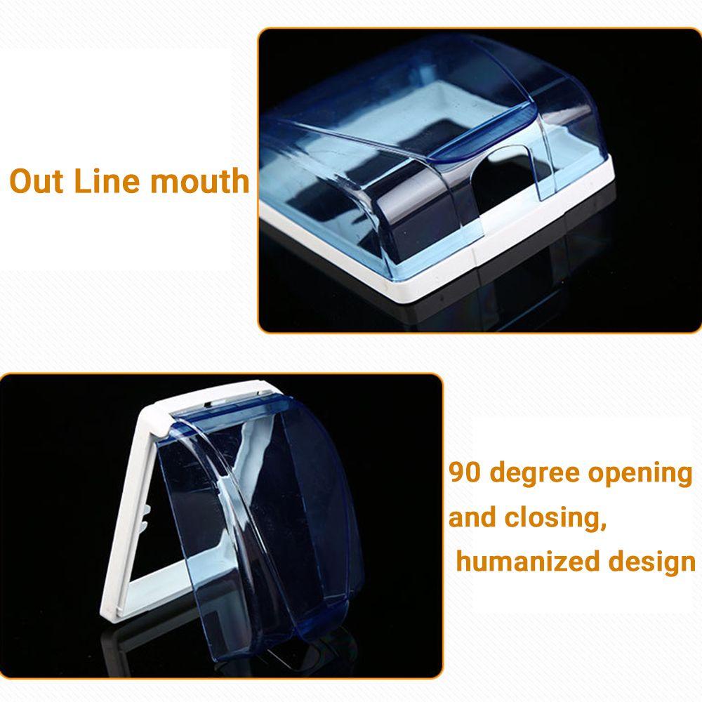 Wonder Socket Protector Transparan Anti Air Pengaman Stop Kontak