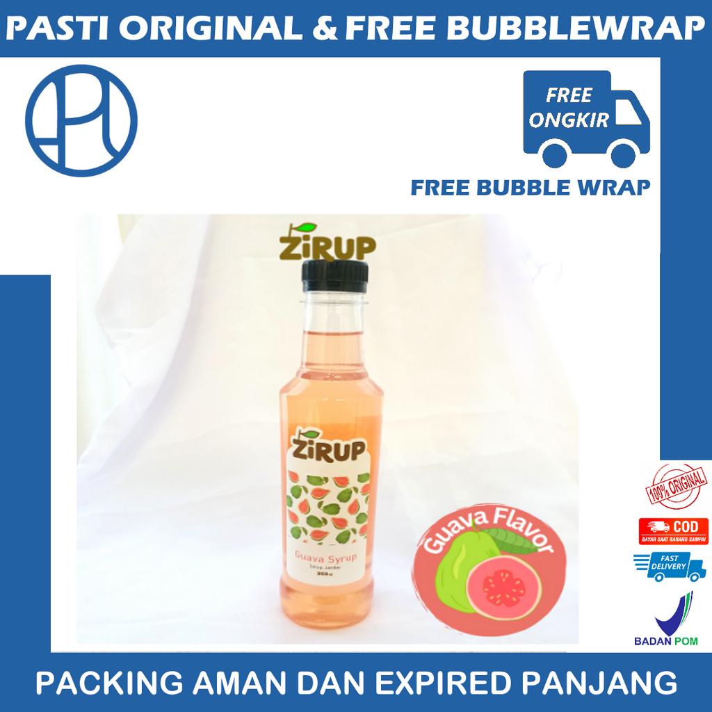 ZIRUP Minuman Sirup Rasa JAMBU GUAVA FLAVOR 350ML