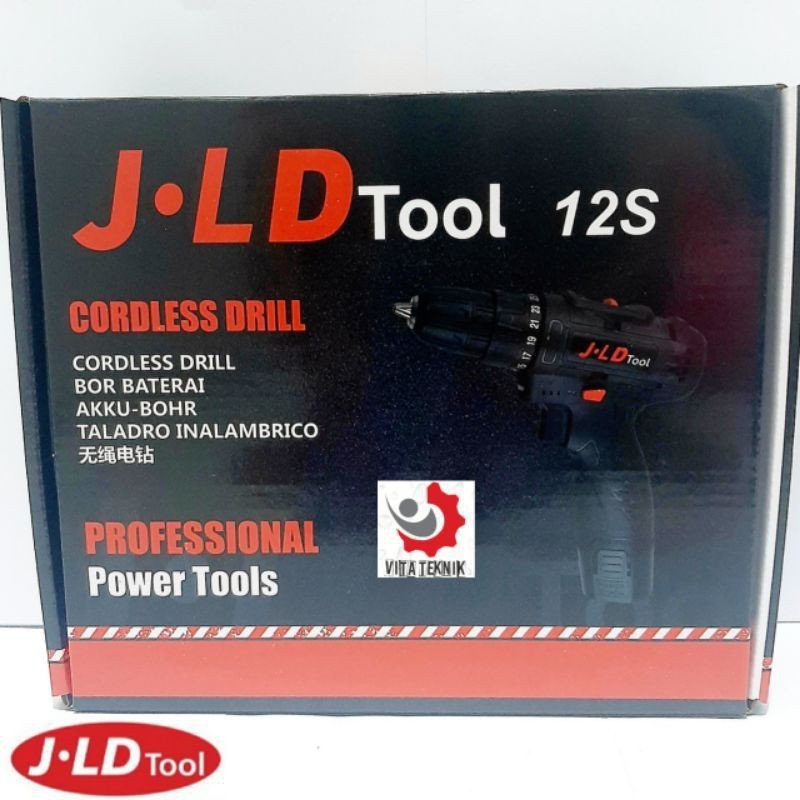 BOR BATERAI CORDLESS DRILL 12V JLD