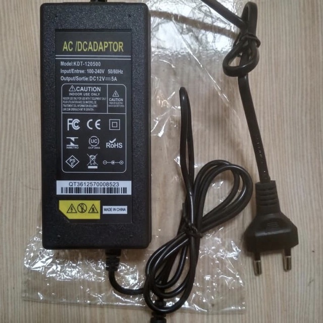 Power Adaptor DVR CCTV 12V 5A