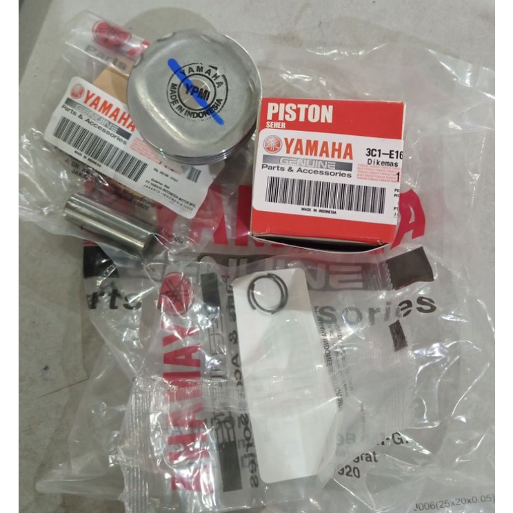 PISTON + PEN PISTON + CLIP PISTON ORIGINAL YAMAHA VIXION, R15, MT 15