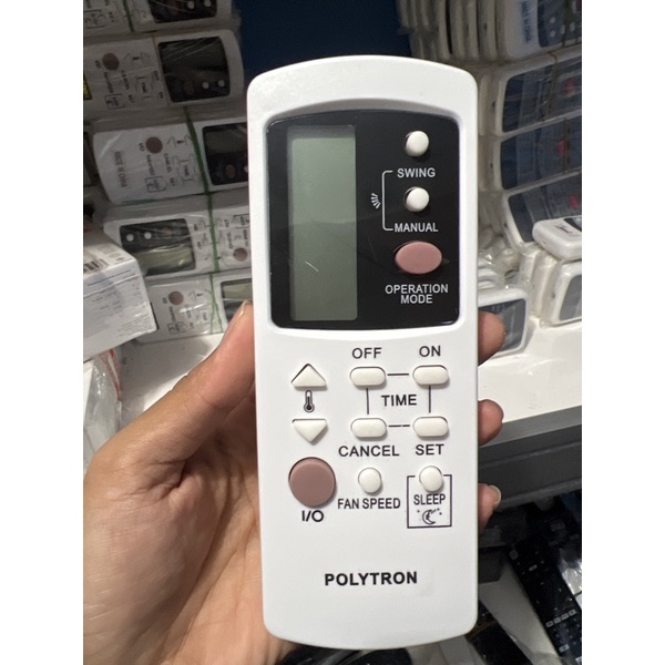 REMOTE REMOT AC DENPOO UCIDA POLYTRON ELBA CRISTAL GZ01-BEJO