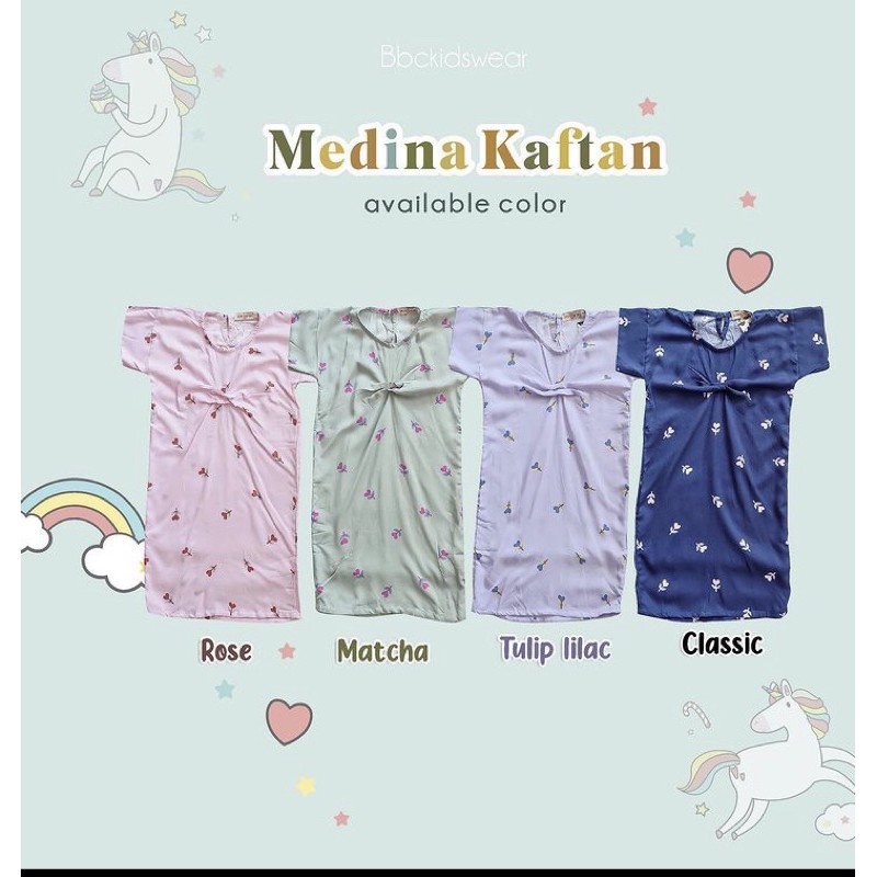 MEDINA KAFTAN BY BBCKIDSWEAR long dress nyaman anak bayi