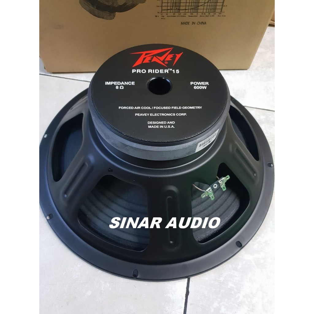 SPEAKER PEAVEY 15 INCH PRO RIDER FULL RANGE 15 IN