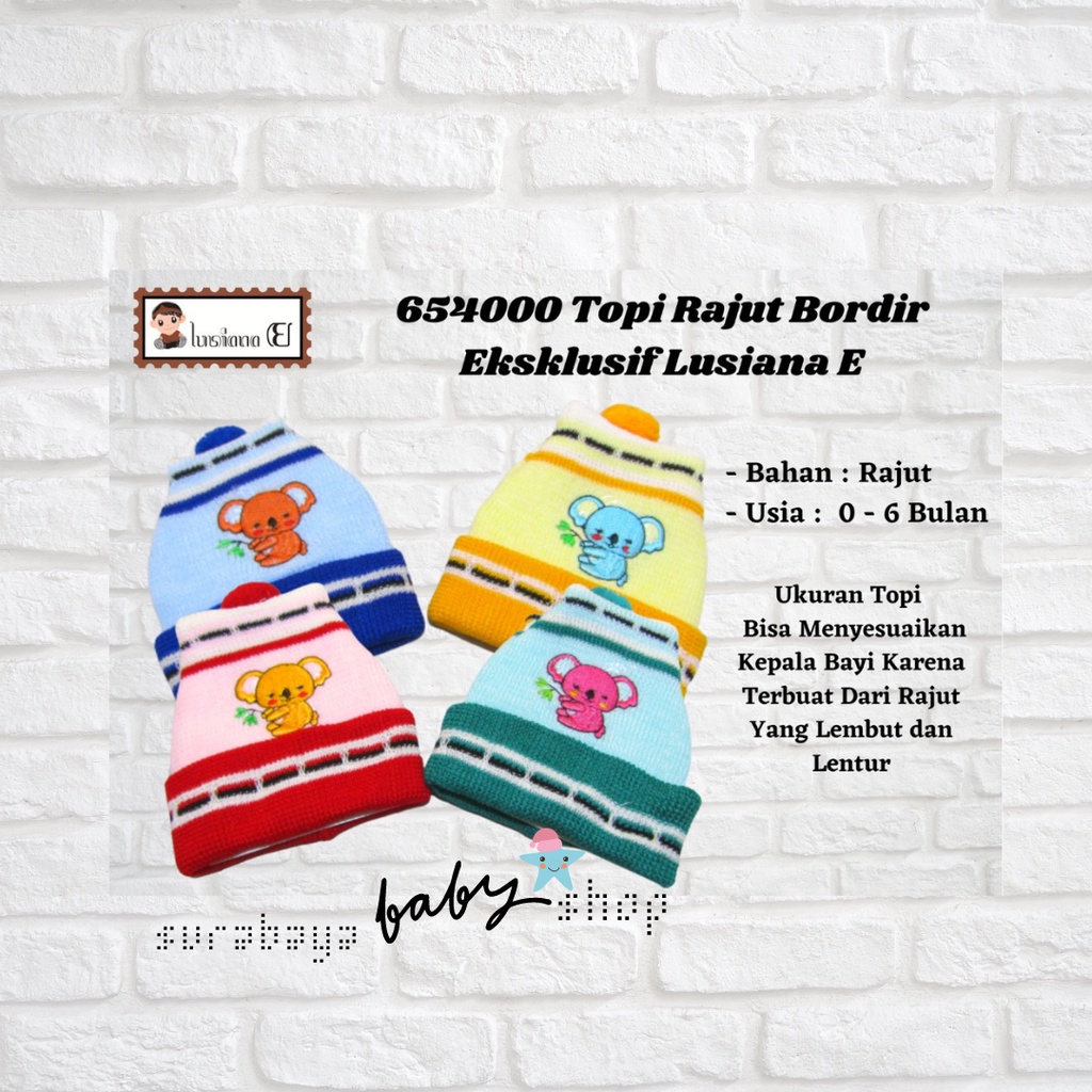 TOPI RAJUT LUSIANA E 654000/654100