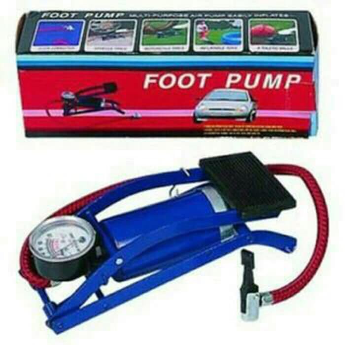 Pompa motor / Pompa Ban Mobil / pompa injak ban /foot pump