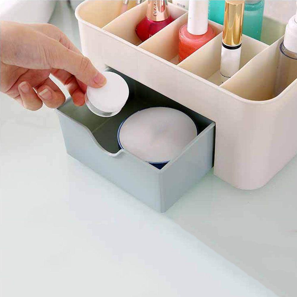 Solighter Makeup Organizers Drawer Box Case Boxe Organizer Laci Kosmetik