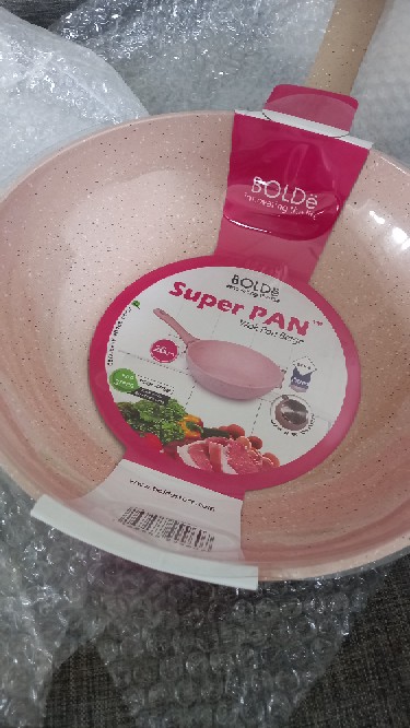 Boldë Granite Wajan / Super Pan Wok 26 Cm - Beige