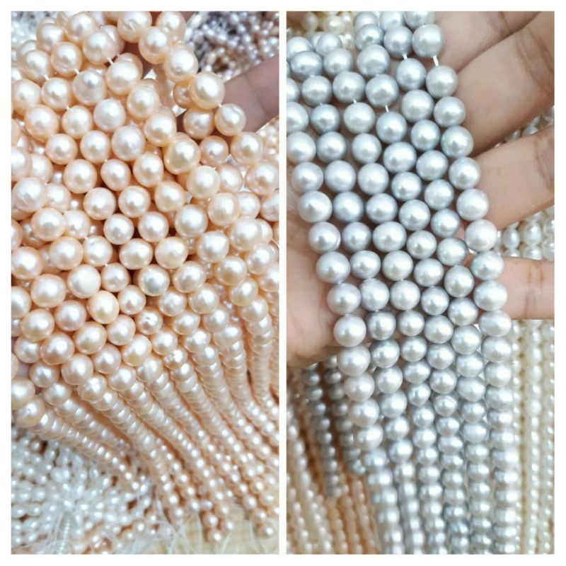 RENTENGAN MUTIARA AIR TAWAR LOMBOK KUALITAS SUPER