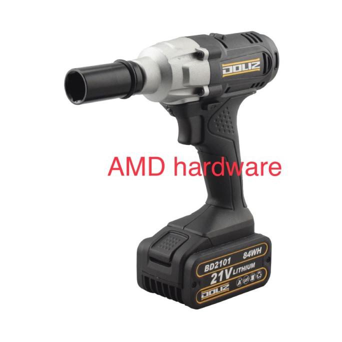 Impact Wrench Bor Cordless Drill 21V BD501 Doliz (makita/dewalt/bosch)