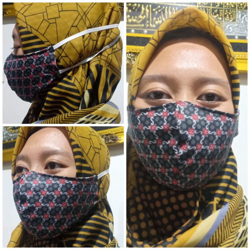Masker Batik Masker Kain Masker Kain Batik Masker Kain Batik 2ply