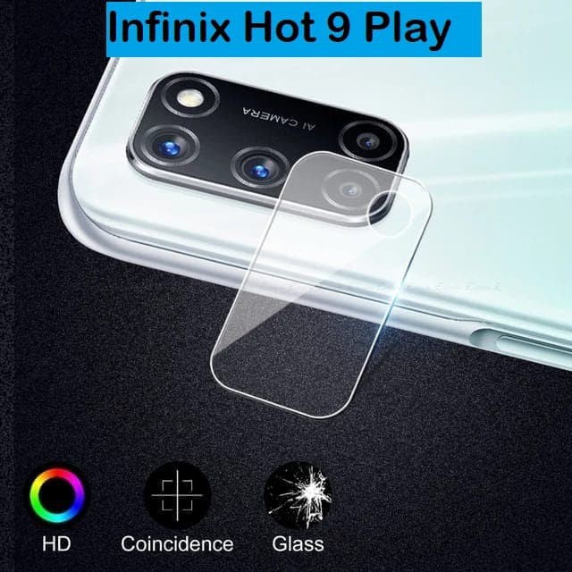 Tempered Glass Camera Infinix Hot 9 Play Hot 10 Play- Anti Gores Kamera Infinix Hot 10 Play Hot 9 Play - SC