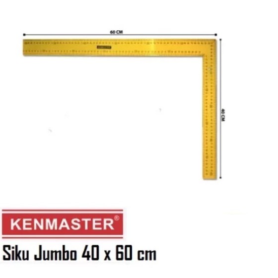

Penggaris Besi Siku L Tebal Panjang 60-40 CM Penggaris Siku Jumbo Tukang Kayu Wood