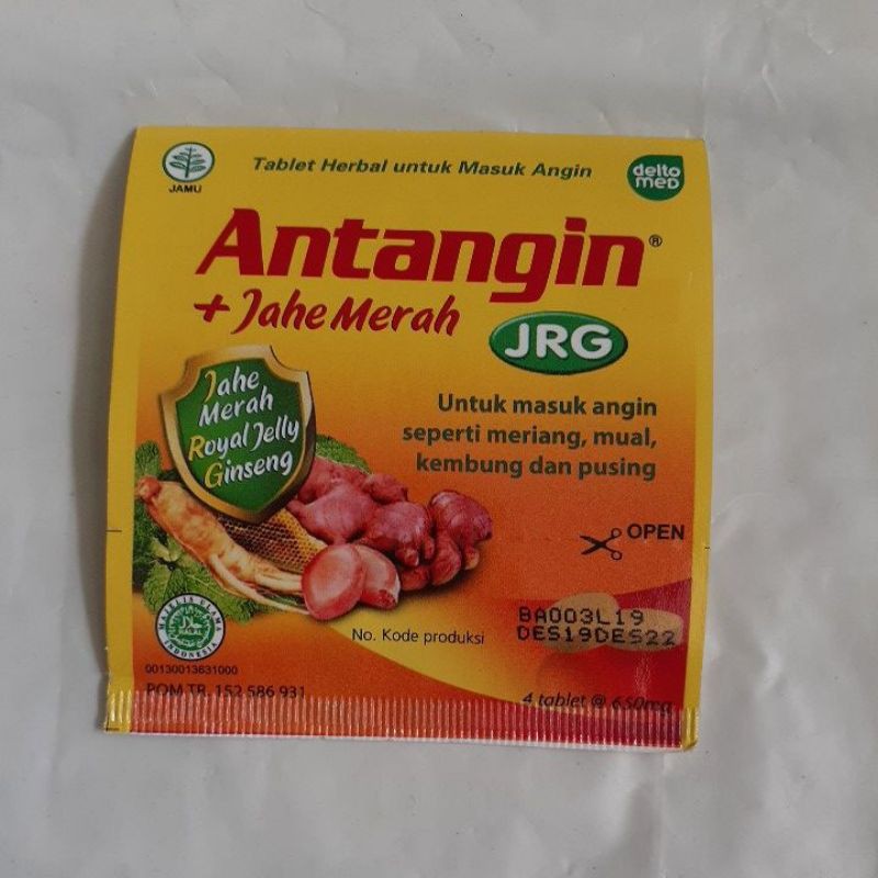 

ANTANGIN JRG 1 STRIP ISI 4 TABLET @ 650 mg