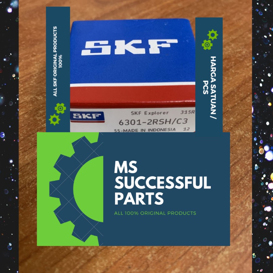 BEARING 6301 2RS C3 SKF ORIGINAL