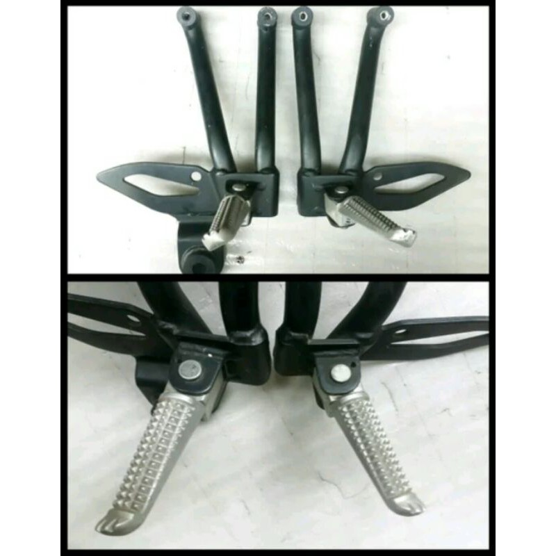 FootStep Postep Pijakan Kaki Belakang Yamaha Xabre New Besi Kanan Kiri Original YGP Copotan Motor