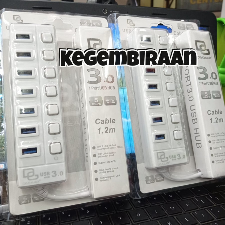 USB HUB 7 Port USB 3.0 - USB 3.0 HUB 7port DIGIGEAR HIGH QUALITY ORI