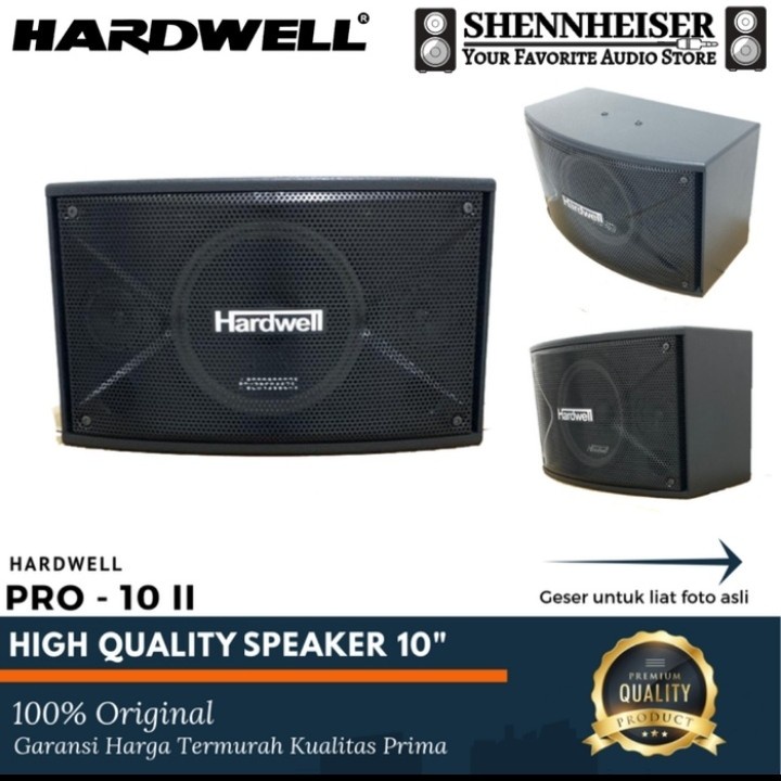 Speaker pasif Hardwell 10 inch hardwell PRO 10 II original