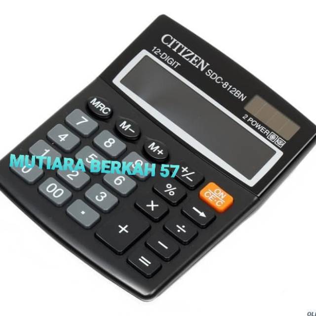 

Alat Perhitungan Kalkulator CITIZEN SDC-218BN 12 Digit 2 Power Termurah