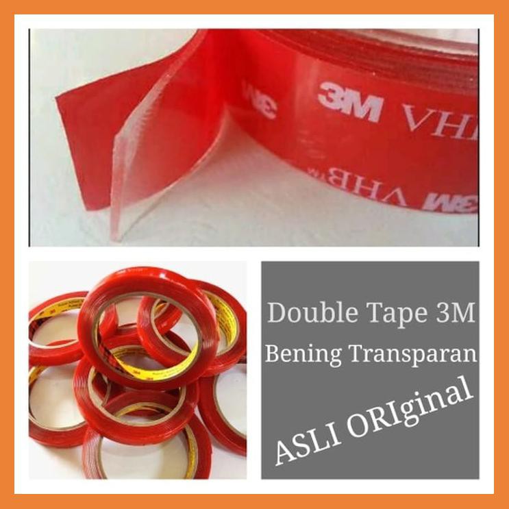 

DOUBLE TAPE 3M BENING TRANSPARAN ASLI - ORIGINAL