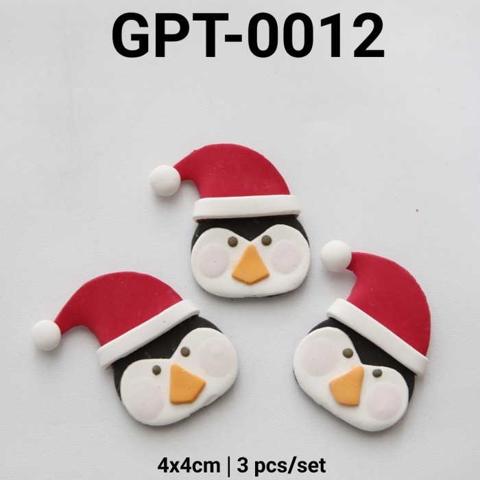 

GPT-0012 HIASAN KUE NATAL CHRISTMAS CLAY PENGUIN NATAL CHRISTMAS BEST SELLER