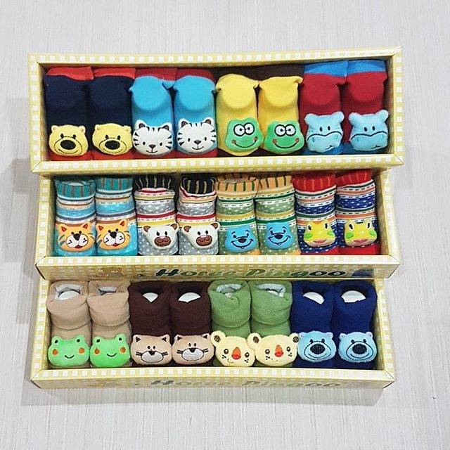 KAOS KAKI BOX BONEKA MOTIF BOY / GIRL