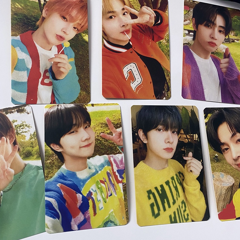 Enhypen 2022 7pcs / set Kartu Foto polaroid Kecil Untuk anniversary