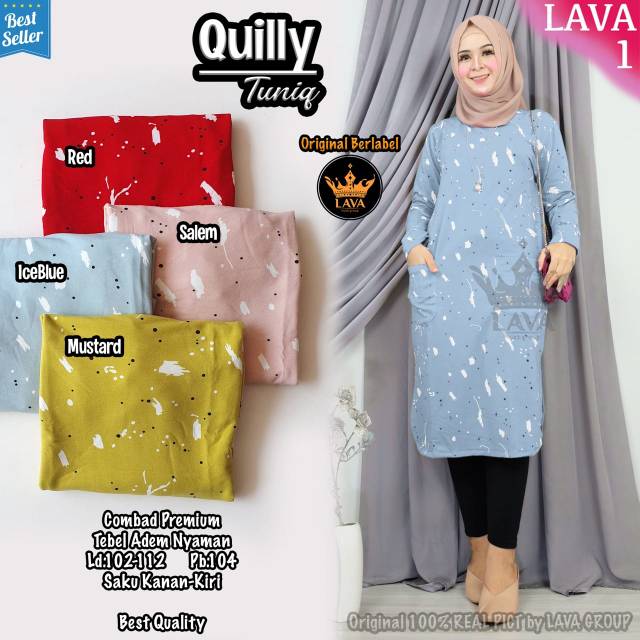 Tunik quilly tunic by lava