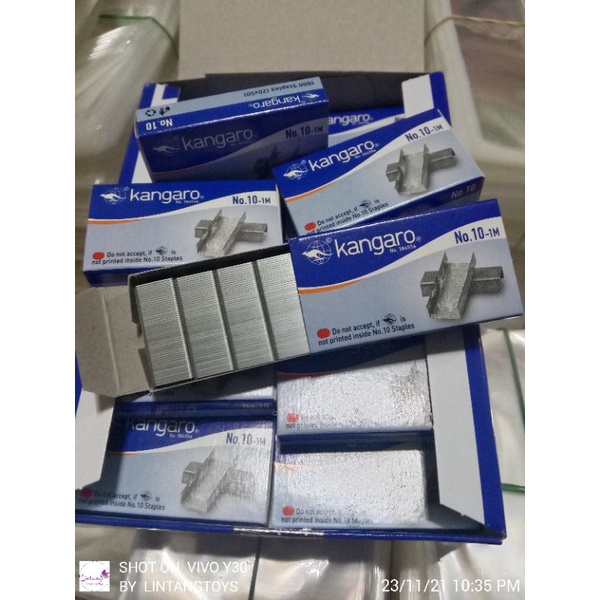 

ISI staples kangaro 1 pak kecil isi 50
