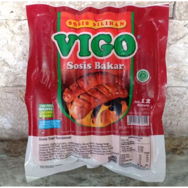 

vigo sosis bakar isi 12pcs 500gr