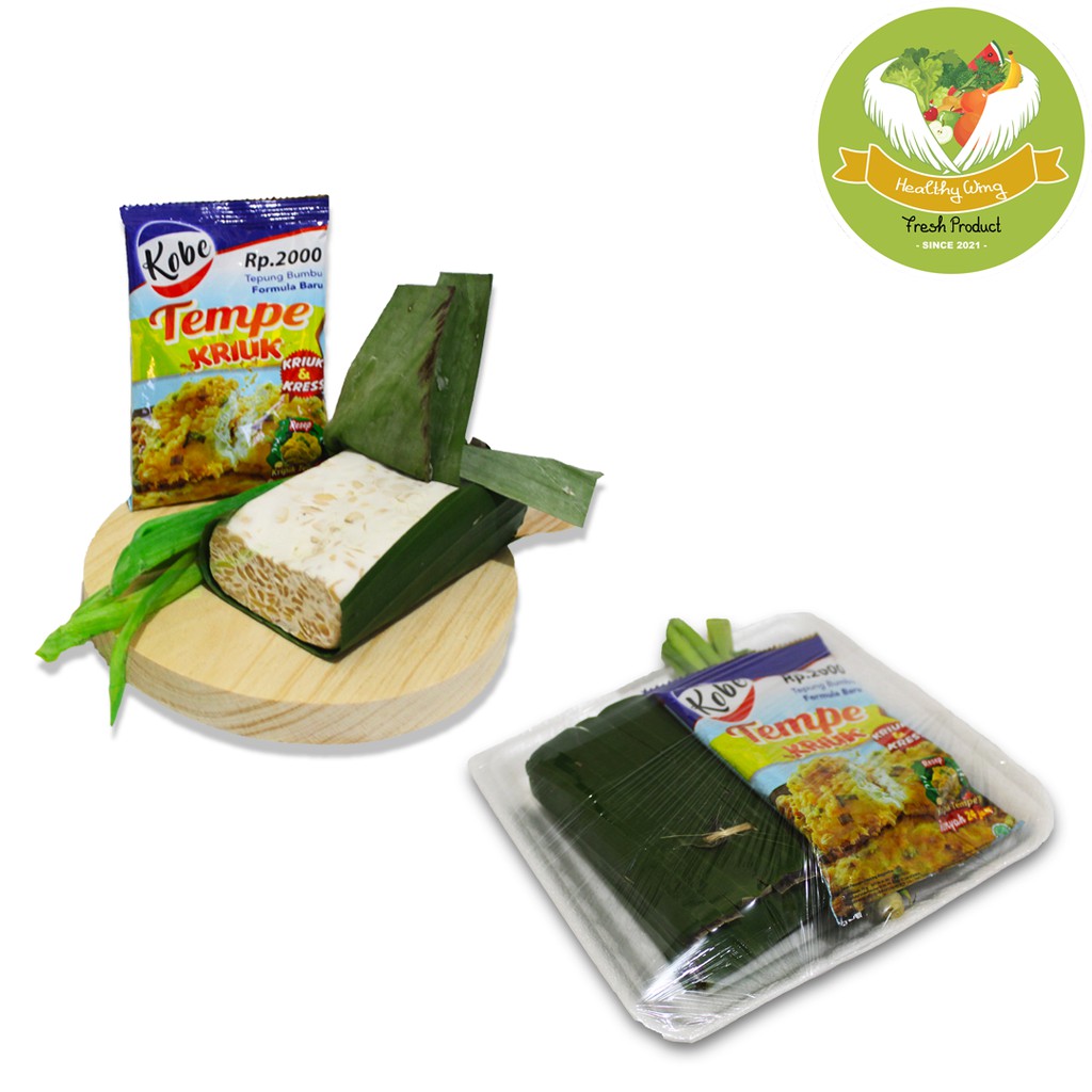 

Paketan Tempe Kriuk + Bumbu Kobe Tempe Kriuk