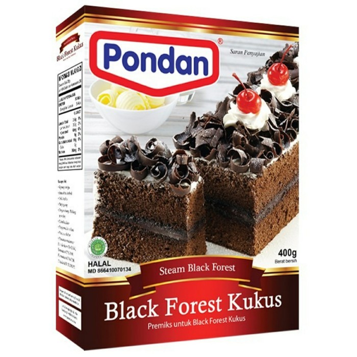 

Pondan Black Forest Kukus 400gr