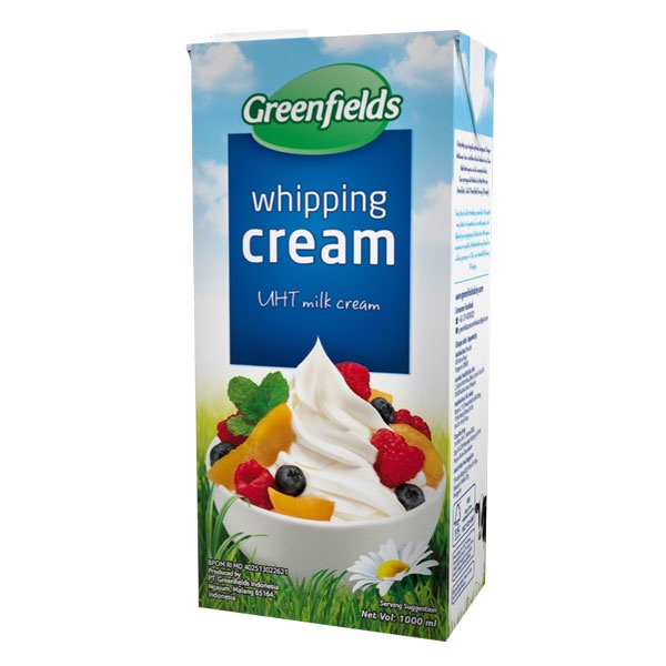 

GREENFIELDS WHIP CREAM 1 LITER