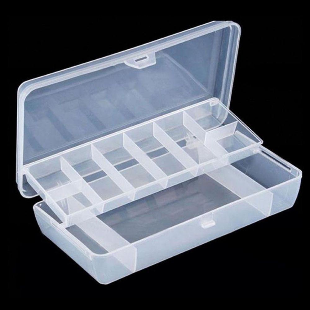 Lanfy Tempat Penyimpanan Professional Lure Fishing Compartment Organizer Alat Tangan Plastik