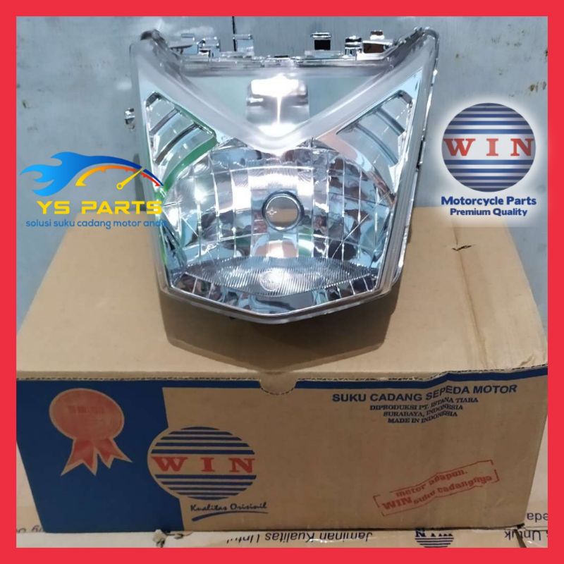 LAMPU DEPAN BEAT FI 2013 2014 215| REFVEKTOR BEAT FI 2013 2014 2015| LAMPU HONDA BEAT