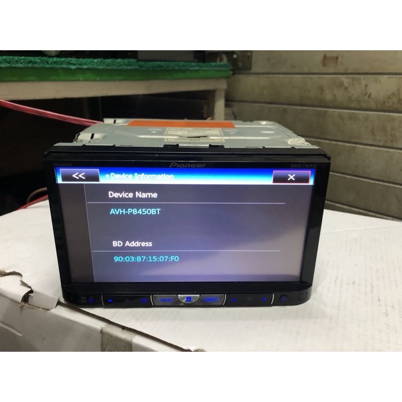 Headunit Pioneer AVH P8450BT
