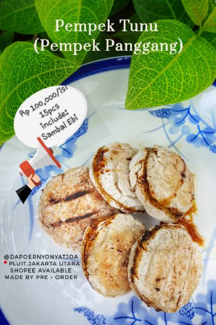 

Pempek Panggang Sambal Ebi