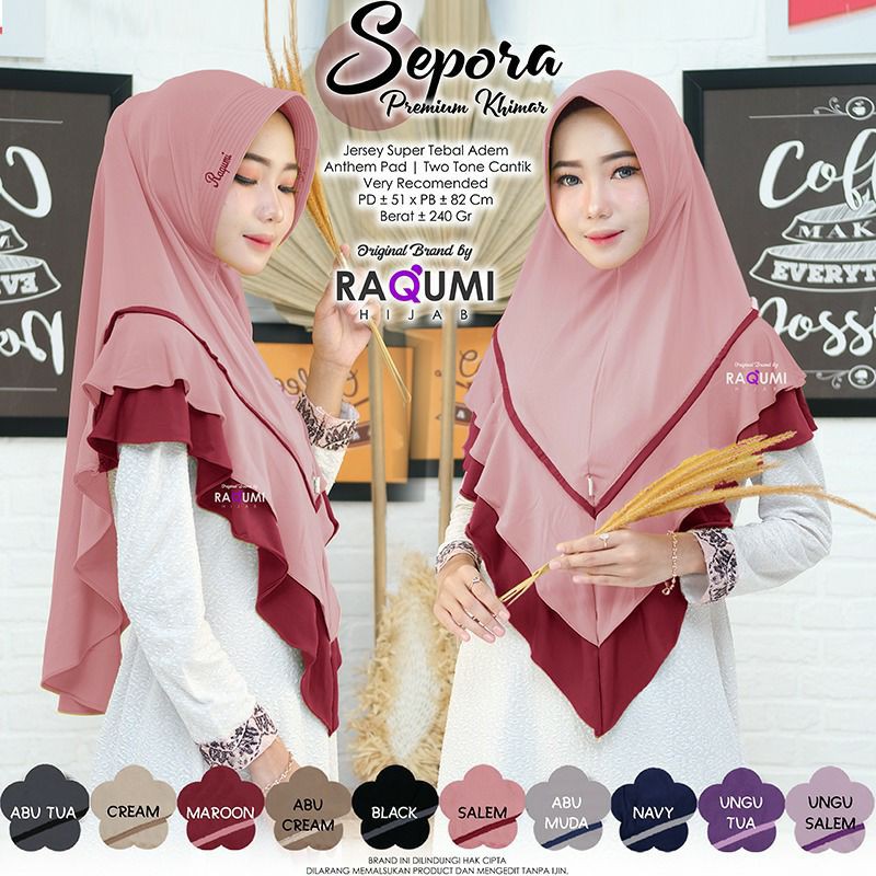 Sepora ori by Raqumi x MNV hijab