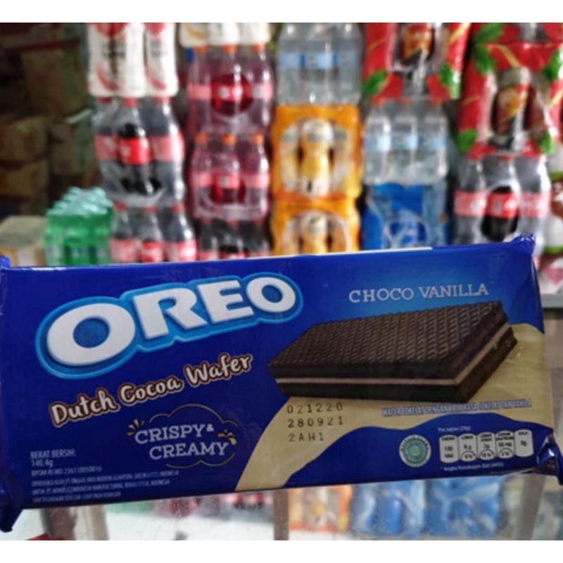 

Oreo Wafer Dutch Cocoa Wafer 140 gram