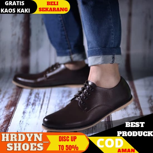 Berry Sintetic - Sepatu Formal Pria Kulit Asli Sepatu Pantofel kerja pria Original Hand Made