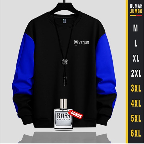 Sweater Oversize Pria Sweter pria Jaket Switer Pria Big Size VENUM