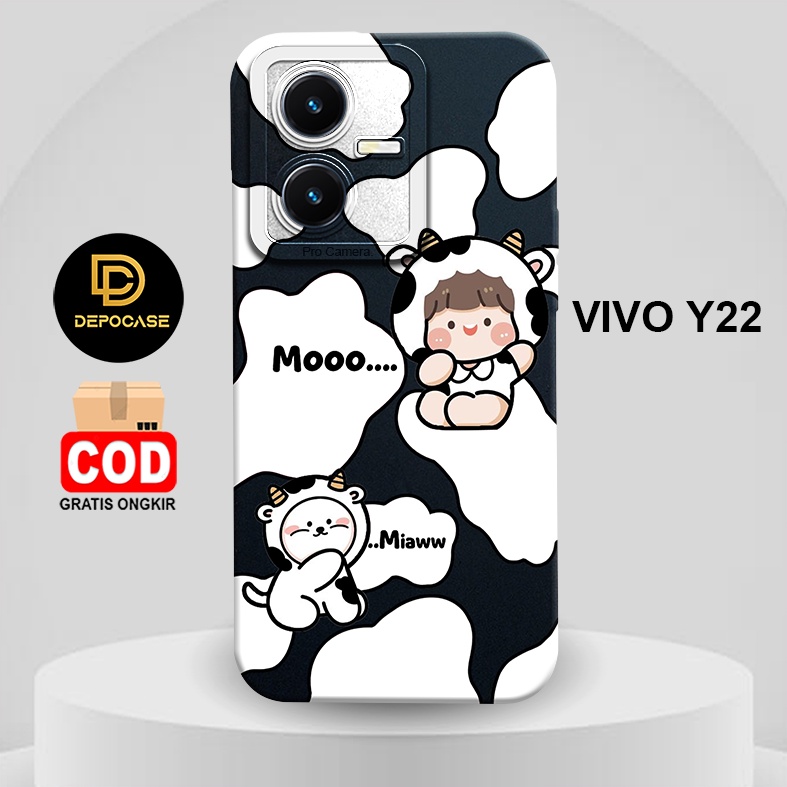 Soft Case Vivo Y22 - Case Vivo Y22 - Kesing Hp Vivo Y22 - Case Hp Vivo Y22 - Casing Vivo Y22 - Softc