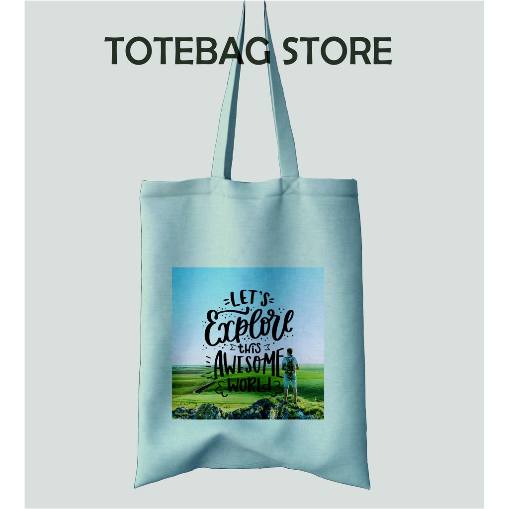 

Tas Drill Kanvas Ready Stock Gambar Unik Murah Berkualitas TS017