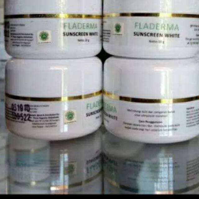 Fladerma sunscreen white
