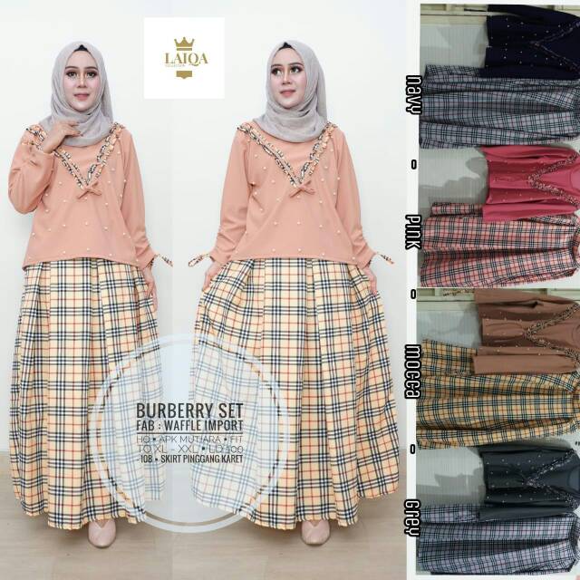 BURBERRY SET FAB: WAFFLE IMPORT