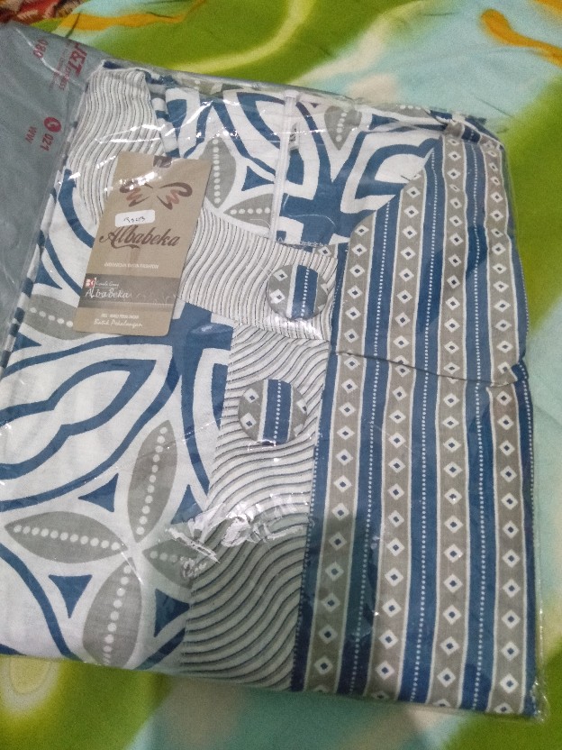 M-l-xl-xxl Batik Tunik Wanita Asj Sa Hrb026 Kenongo Pekalongan Sogan Tulis