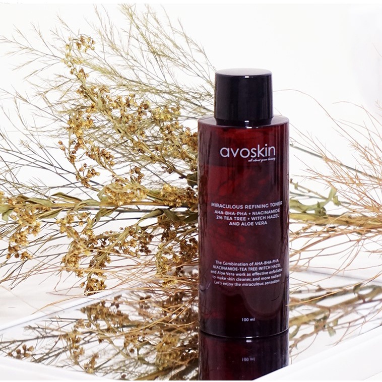 AVOSKIN Miraculous Refining Toner 100ml &amp; 20ml - AVOSKIN Miraculous Retinol Toner 100ml &amp; 20ml