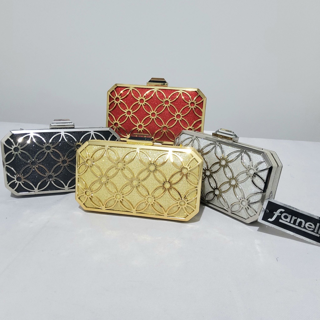 Tas Pesta  Farnell Wanita 2581/2692/2654 Clutch Import Cantik Mewah