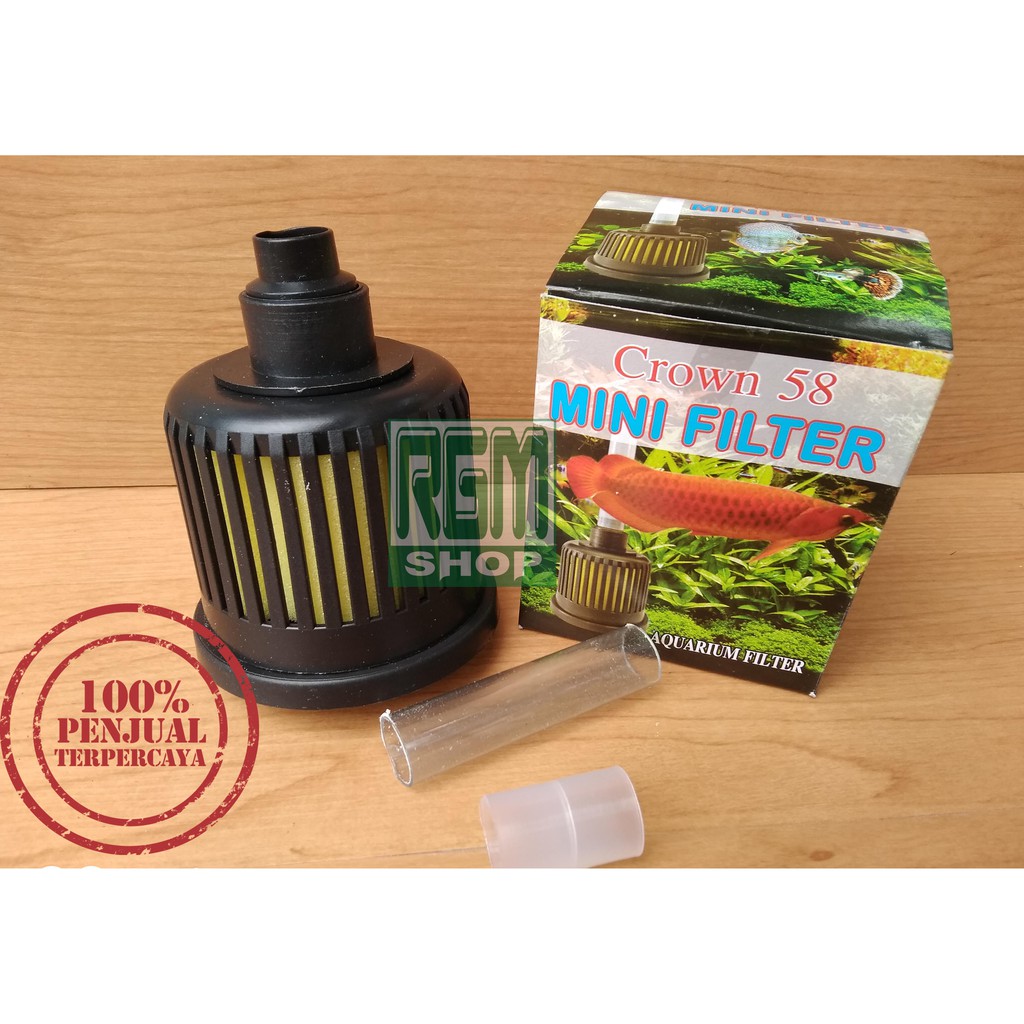 Mini internal filter aquarium aquascape Crown murah